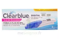 Clearblue Test De Grossesse Digital Eag B/2 à JACOU