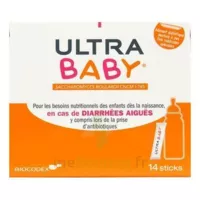 Ultra-baby Poudre Antidiarrhéique 14 Sticks/2g à JACOU