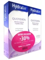 Hydralin Quotidien Gel Lavant Usage Intime 2*400ml à JACOU