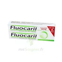 Fluocaril Bi-fluoré 250 Mg Pâte Dentifrice Menthe 2t/75ml à JACOU