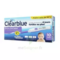 Clearblue Test D'ovulation 2 Hormones B/10 à JACOU