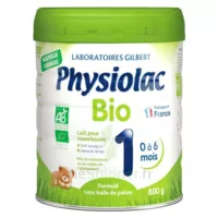 Physiolac Bio 1 Lait En Poudre B/800g à JACOU