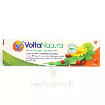 Voltanatura Gel De Massage Plantes Bio T/50ml à JACOU