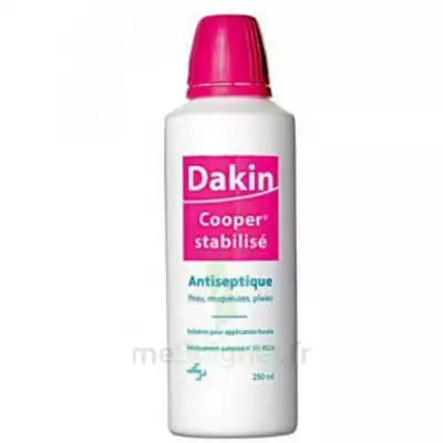 Dakin Cooper Stabilise S Appl Loc En Flacon Fl/250ml à JACOU