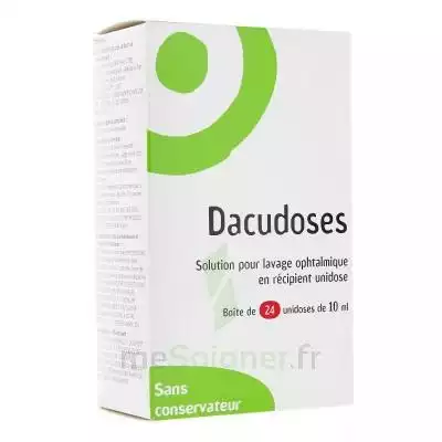 Dacudoses Solution Pour Lavement Ophtalmologique 24unid/10ml à JACOU